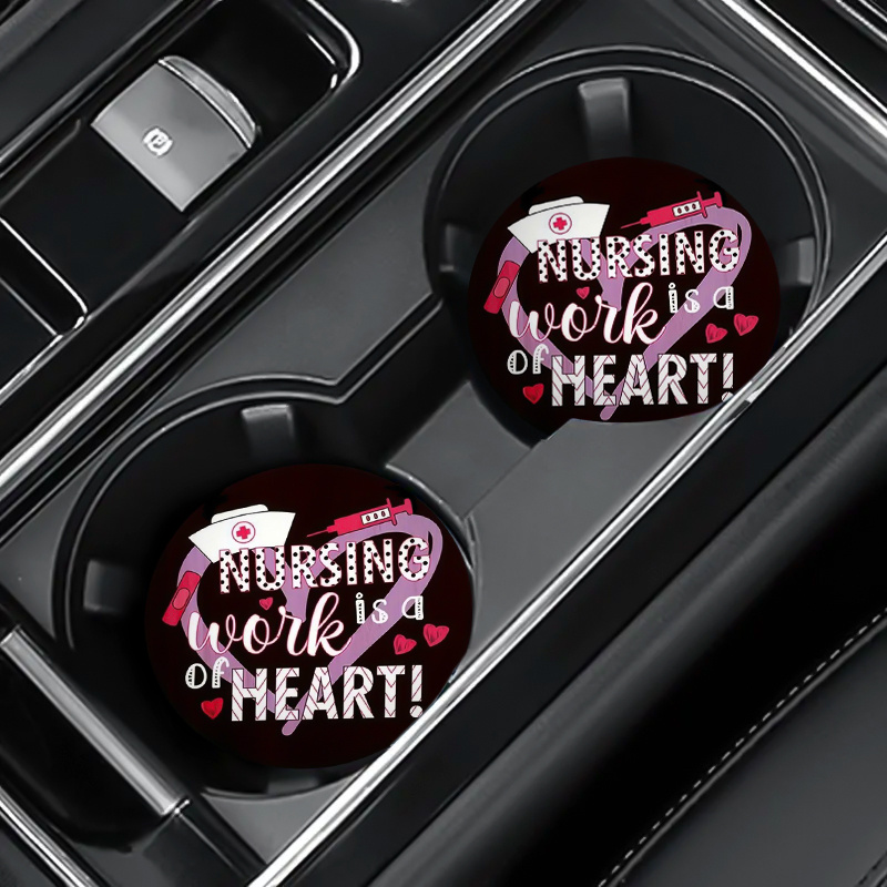 Leather Work In My Area - 2개/세트 사랑스러운 'Missing Work My Heart'