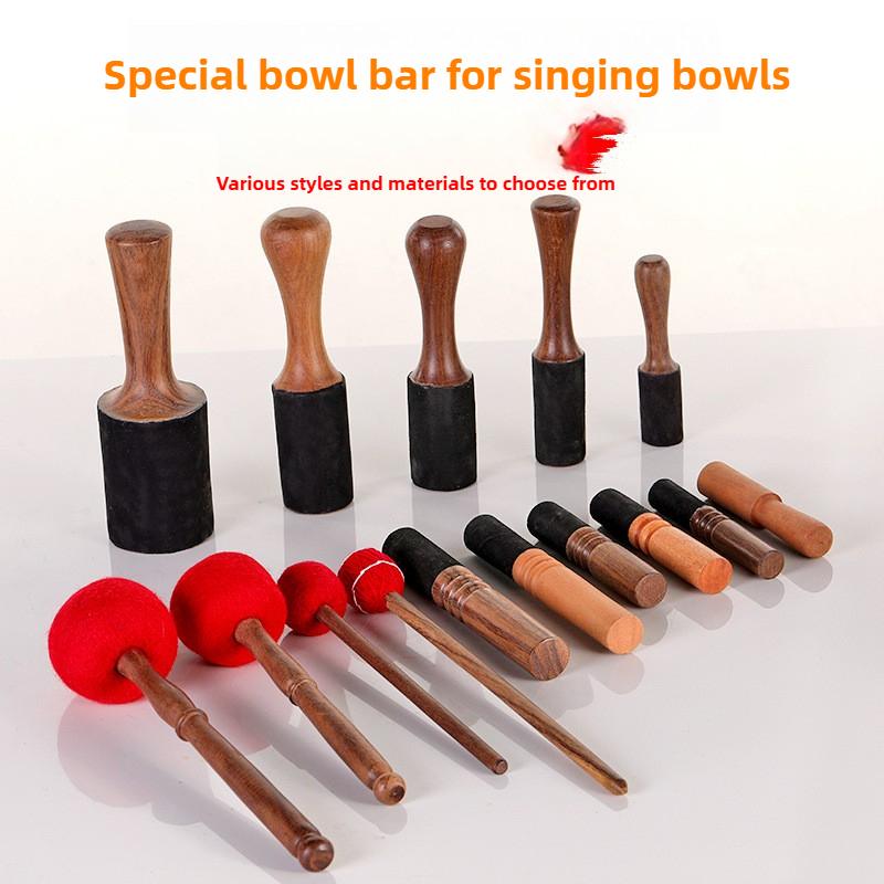 Leatherwork Mallet - 네팔 티베트어 노래 그릇 액세서리 수제