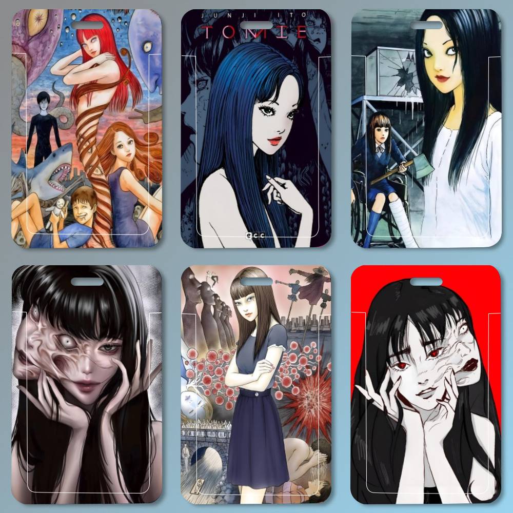 Leather Work For Kids - Junji Ito Tomie 레트로 ID 카드