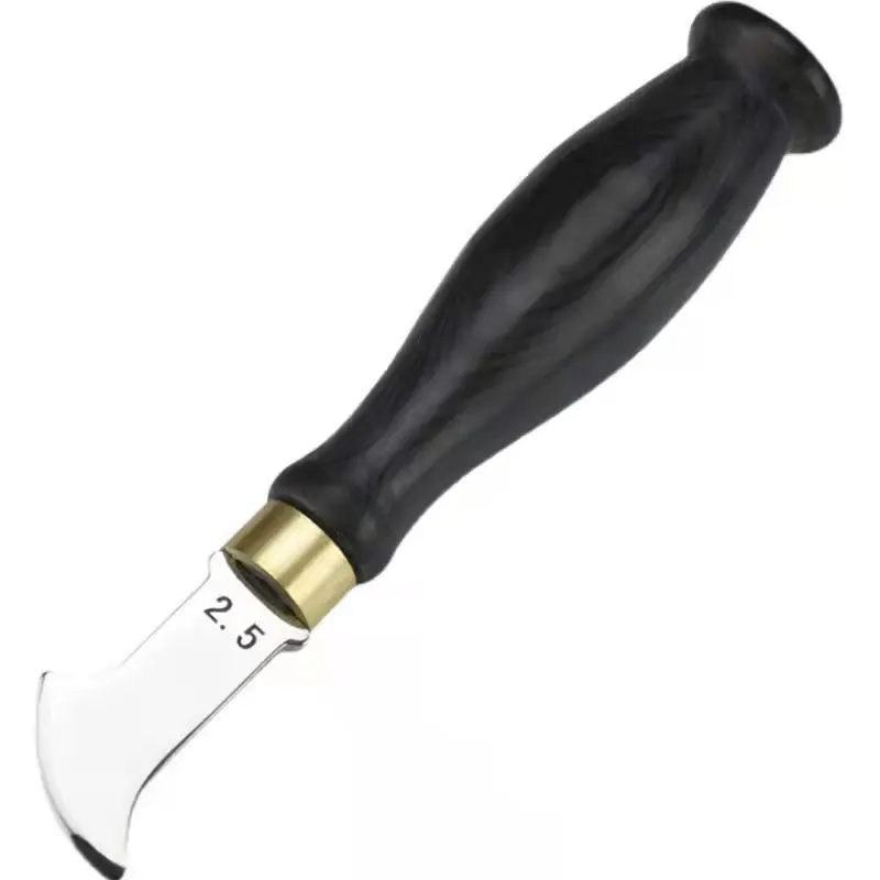 Leatherworking Equipment - 가죽 가장자리 주름 도구 그루빙 아이언,