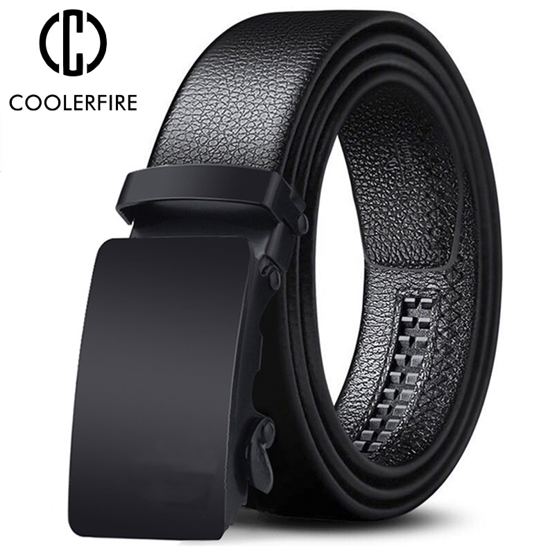 Leather Works Belt - 남성 벨트 금속 럭셔리 브랜드 자동