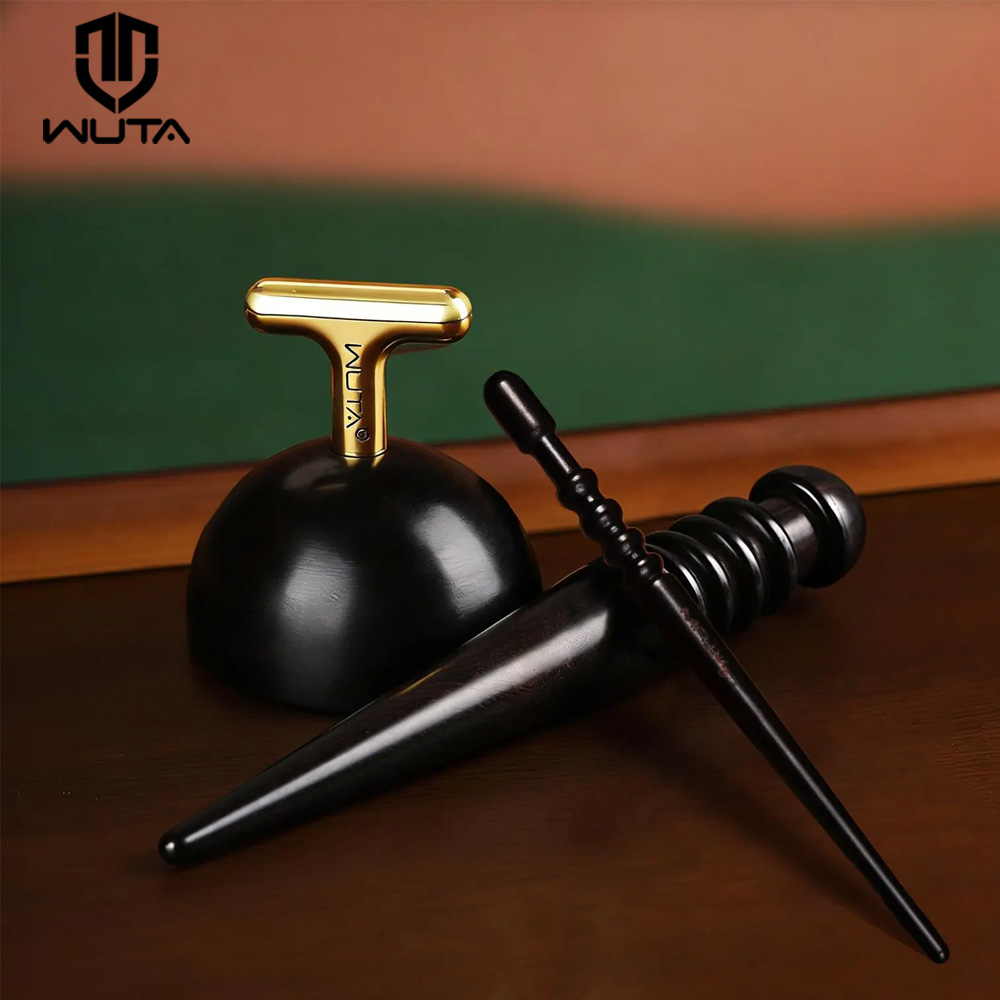 Leatherwork Mallet - WUTA 1개 프로 가죽 엣지 버니셔