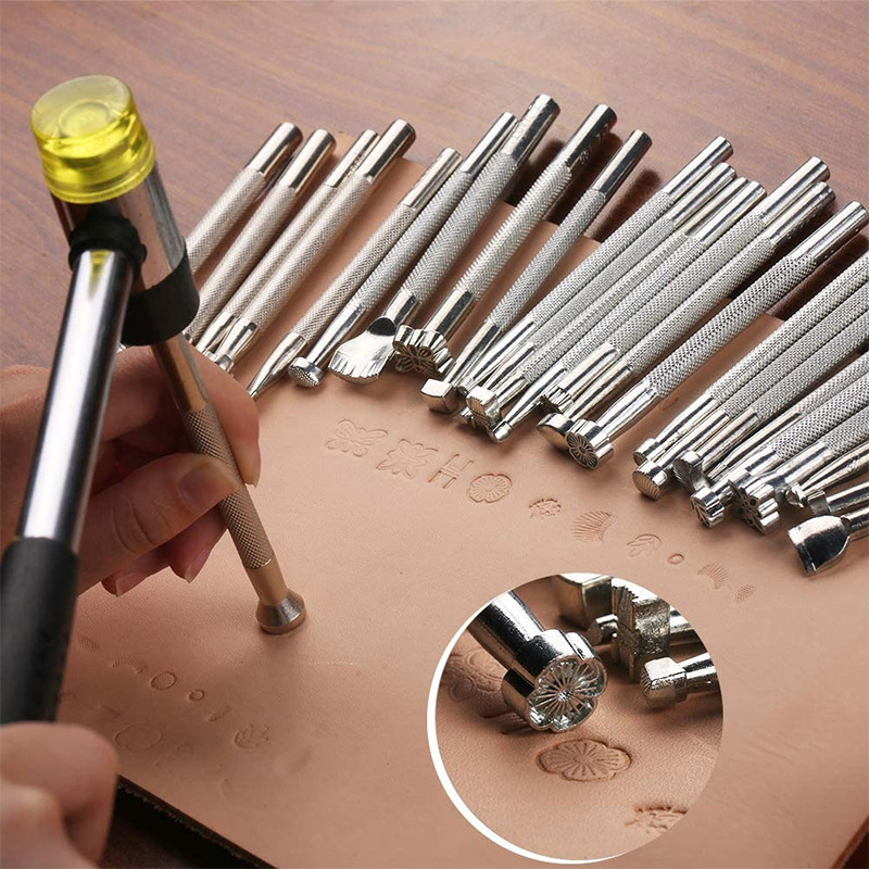 20종 가죽 스탬핑 도구 가죽 공예 안장 제작 스탬프  - Leatherworking Equipment 리뷰 및 가격