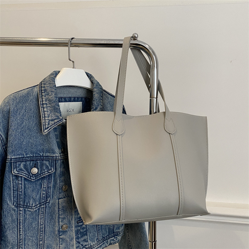 클래식 대용량 가죽 여성 토트백, 편안한 핸드백, 일상 - Leather Work Handbags For Women 리뷰 및 가격