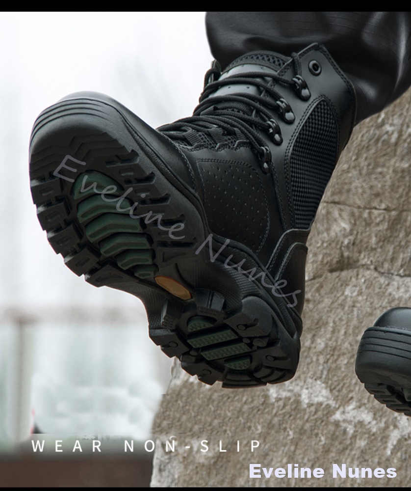 메쉬 미드 하이 전술 전투 부츠 남성 통기성 논슬립 러 - Leatherwork Boots 리뷰 및 가격