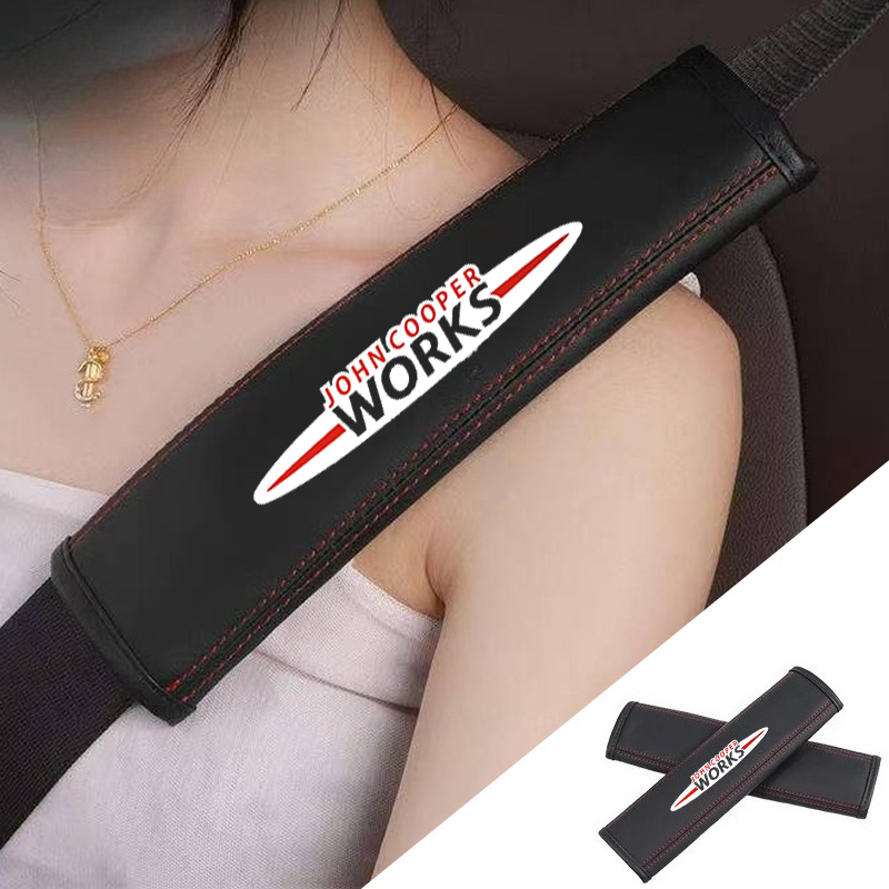 2pcs 자동차 안전 벨트 나파 가죽 어깨 보호대 안전 - Leather Works Near Me 리뷰 및 가격
