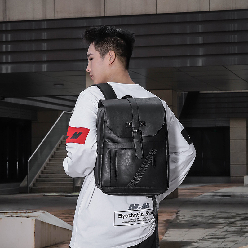 AOTIAN 고품질 비즈니스 인쇄 가죽 백팩 남성 디자 - Leather Work Rucksack Mens 리뷰 및 가격