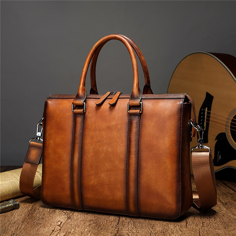 예티즈 비즈니스 최고급 가죽 서류 가방 |   14인치 - Vintage Leatherwork 리뷰 및 가격