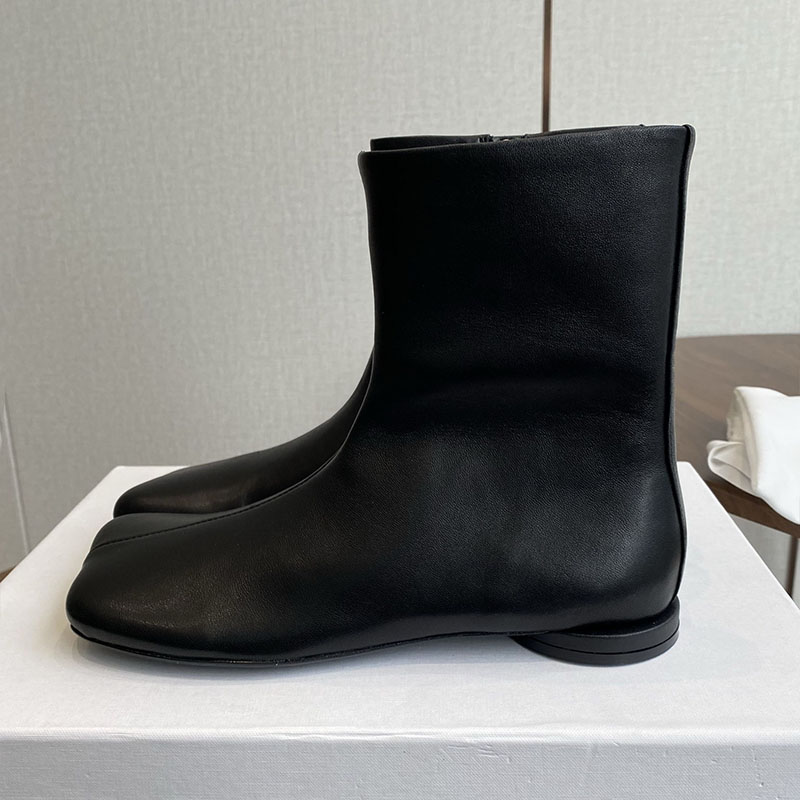 첼시 부츠 여성 스웨이드 플랫 바닥 짧은 부츠 라운드  - Leather Work For Kids 리뷰 및 가격