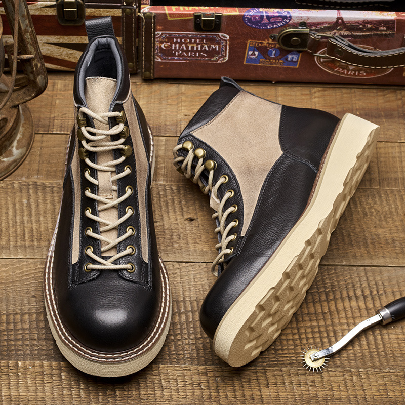 남성용 짧은 발가락 작업 부츠, 아메카지 스타일 정품  - Vintage Leatherwork 리뷰 및 가격
