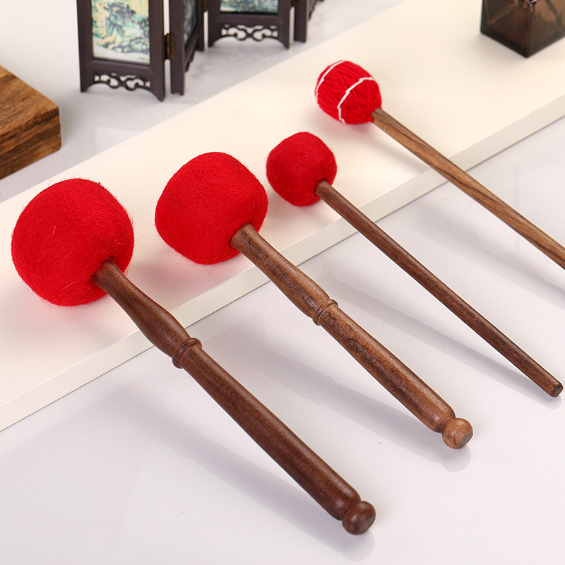 네팔 티베트어 노래 그릇 액세서리 수제 복숭아 나무 스 - Leatherwork Mallet 리뷰 및 가격