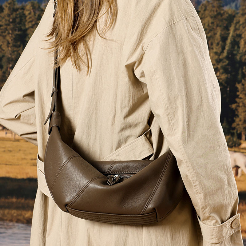 럭셔리 정품 가죽 크로스바디 퍼스 여성 미니멀리스트 빈 - Leather Work Handbags For Women 리뷰 및 가격