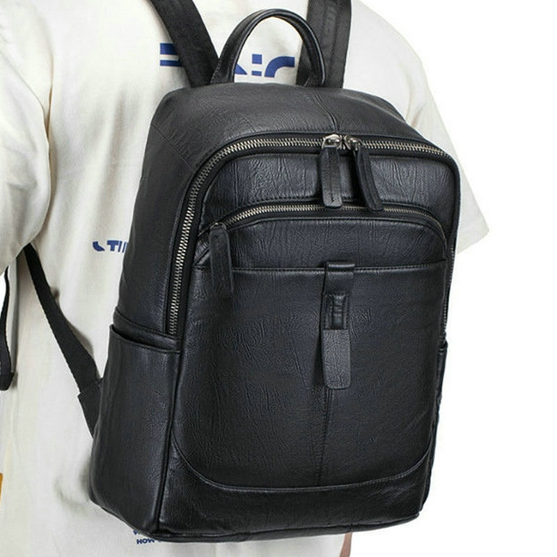 블랙맨 정품 가죽 백팩, 멀티 포켓 컴퓨터 가방, 업무 - Leather Work Rucksack Mens 리뷰 및 가격