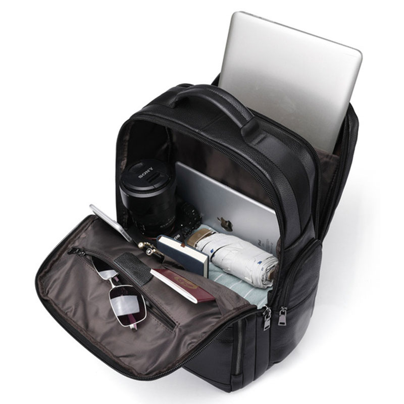 Luufan 정품 가죽 백팩, USB 대형 블랙 배낭, - Leather Work Rucksack Mens 리뷰 및 가격