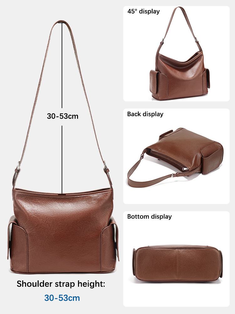 Zency 소가죽 핸드백 여성용 숄더백 업무용 통근용  - Leather Work Handbags For Women 리뷰 및 가격