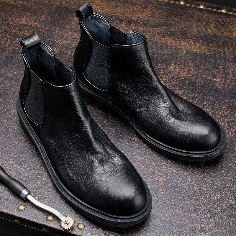 남성용 가을 오토바이 부츠 |   진짜 가죽 빈티지 편 - Vintage Leatherwork 리뷰 및 가격