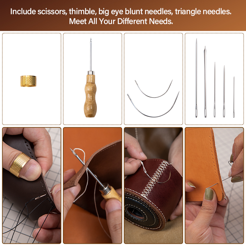 WUTA 가죽 수리 키트 신발 봉제 가구 소파 수리 작 - Leatherworking Equipment 리뷰 및 가격