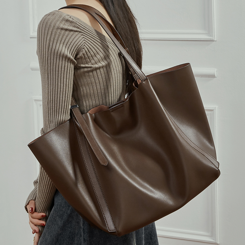 HIFASHION 대형 소프트 천연 가죽 작업용 토트백 - Leather Work Handbags For Women 리뷰 및 가격