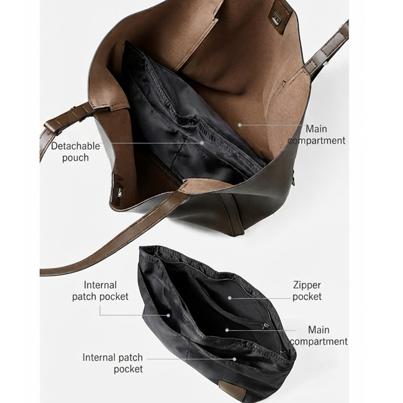 HIFASHION 대형 소프트 천연 가죽 작업용 토트백 - Leather Work Handbags For Women 리뷰 및 가격