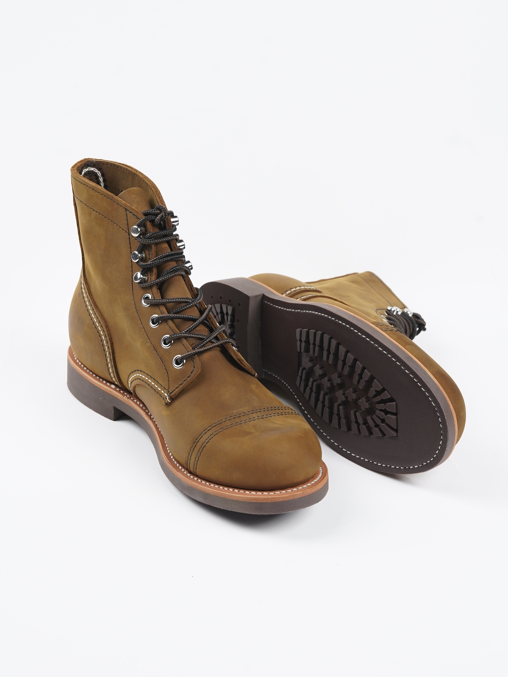 리얼 스티칭 헤리티지 부츠 레트로 아이언 레인저 모터사 - Leatherwork Boots 리뷰 및 가격