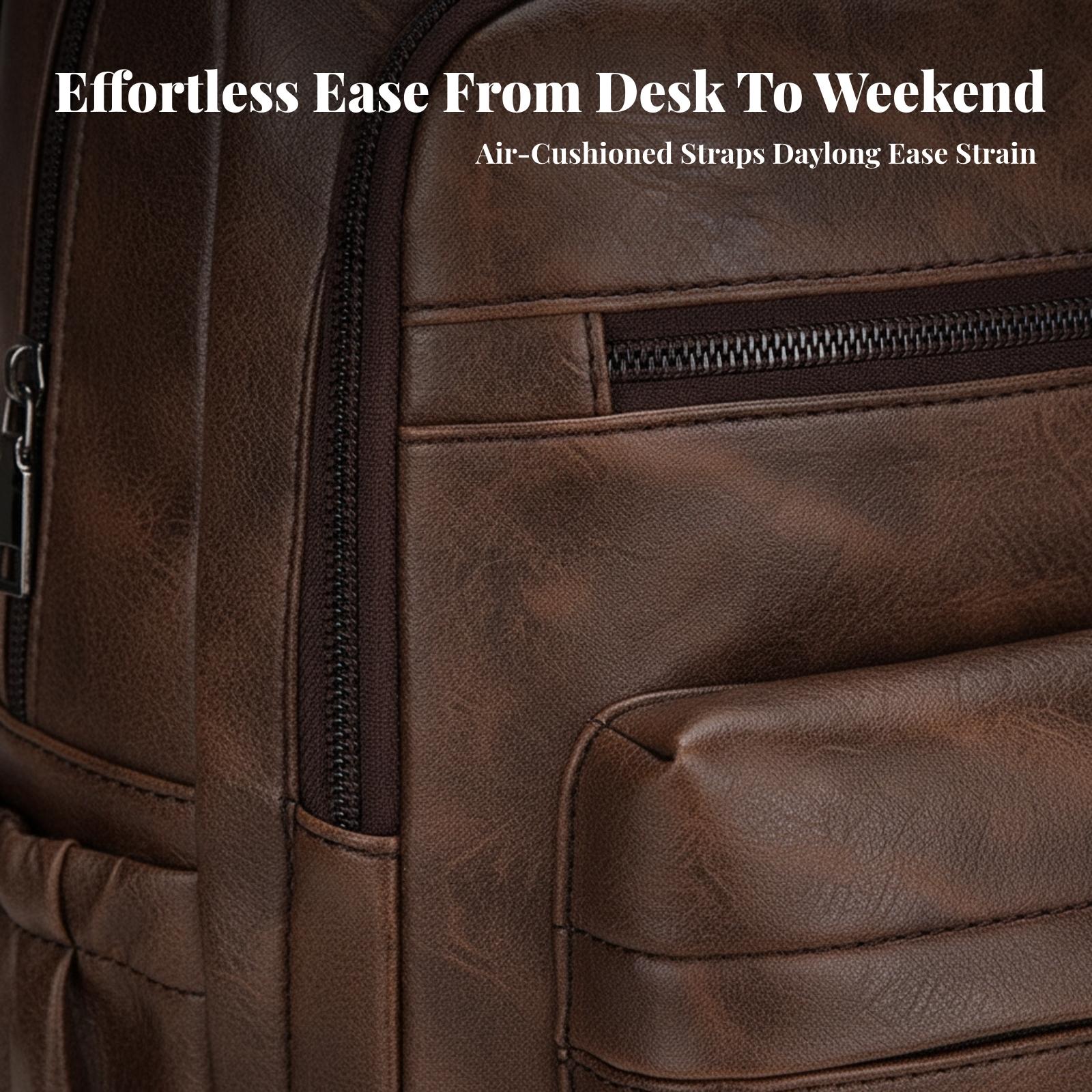 방수 남성용 백팩, 노트북 수납공간 포함, 15인치 P - Leather Work Rucksack Mens 리뷰 및 가격