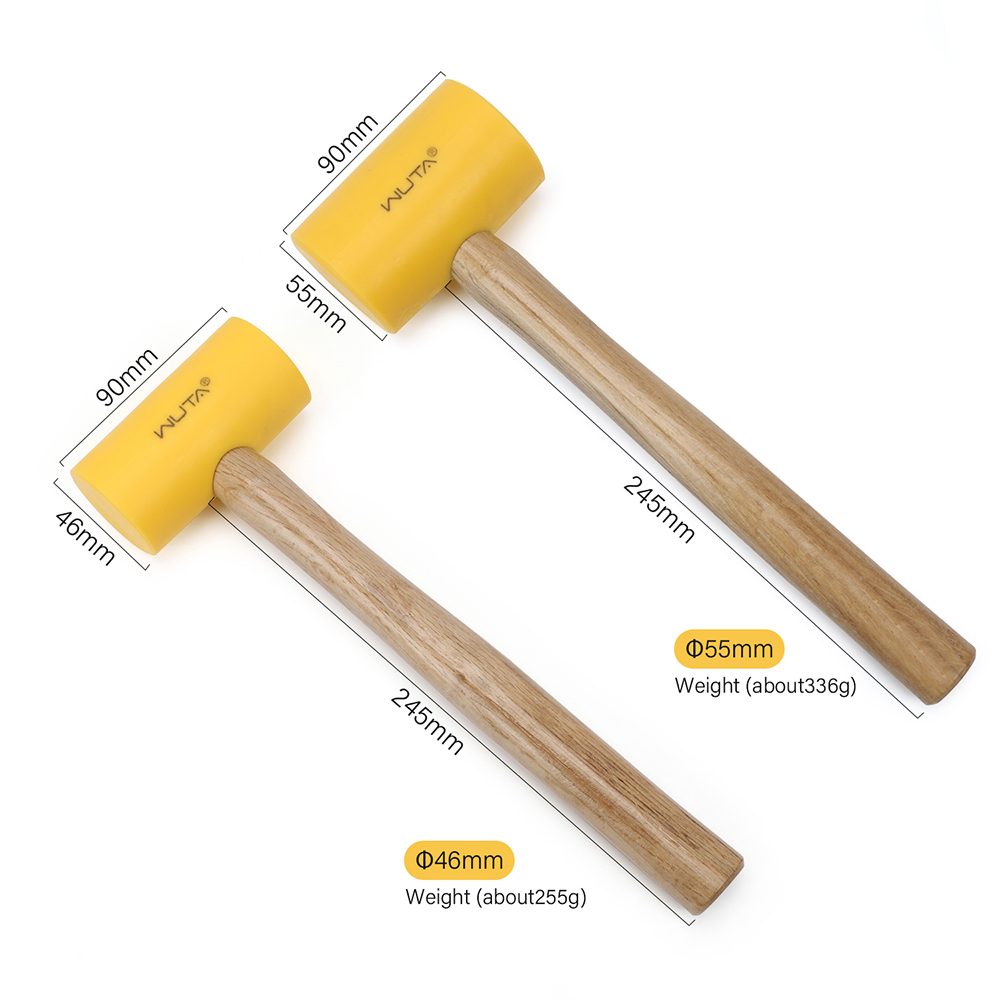 WUTA 1PC 다기능 가죽 공예 망치 고무 망치 Ma - Leatherwork Mallet 리뷰 및 가격