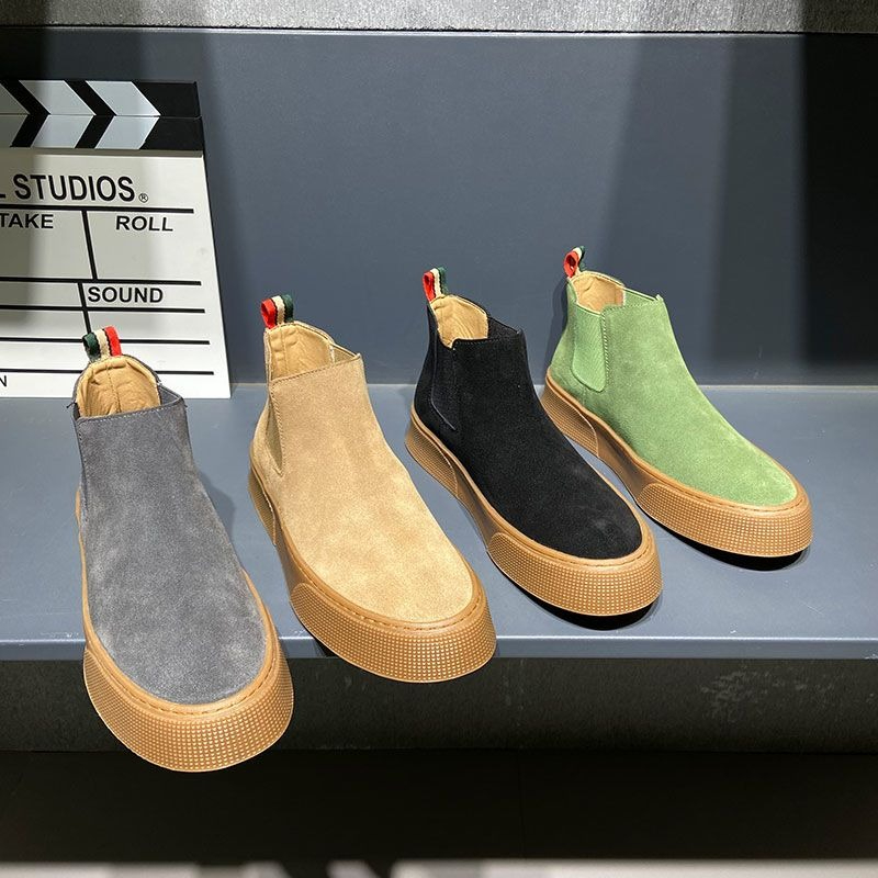 2026 가을 겨울 남성 첼시 부츠 슬립온 PU 가죽  - Leatherwork Boots 리뷰 및 가격